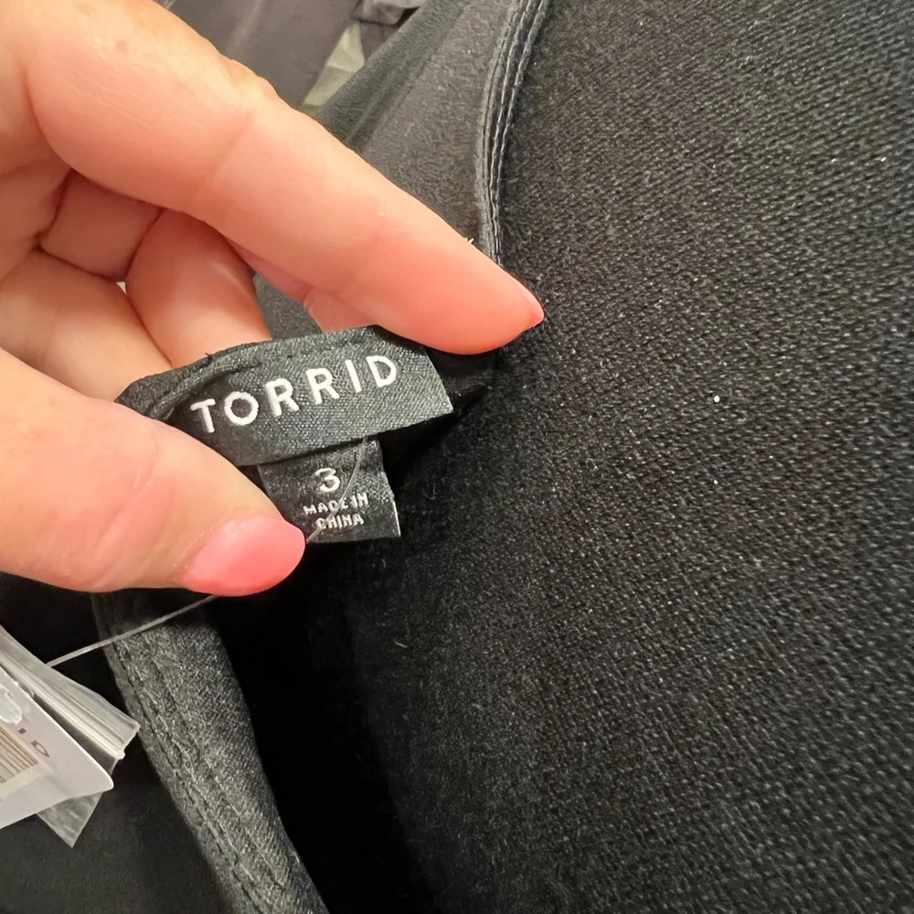 TORRID Little black dress 3X. NWT - Picture 10 of 10